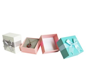 Cajas de Joyería de Cartón de Alta Calidad, Caja para Collares, Caja para Anillos de Joyería a la Moda - Product Image 3