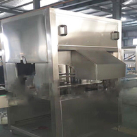 Ligne de production entièrement automatique pneumatique pour le remplissage d'eau en bouteilles PET de 5 gallons, avec équipement de lavage, de bouchage et d'embouteillage, garantie 1 an
