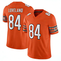 Jersey de Fútbol Americano al por Mayor de Alta Calidad para Hombre, Mujer y Jóvenes, Uniforme Bordado y Cosido, Nombre, Número y Logotipo Personalizables Disponibles