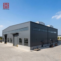 Estructuras de Almacenes Prefabricadas de Acero Ligero ZTSS, Naves Metálicas Modulares Prefabricadas