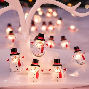 Christmas Santa Sleigh Plane <b>LED</b> <b>Light</b> Strings Warm White Indoor Outdoor Decoration 2700K Plastic IP44 - Product Image 2
