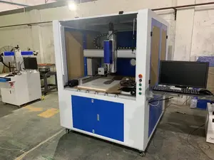 Cortador láser de fibra de precisión CNC 600x600 MAX completamente cerrado para corte magnético