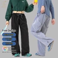 Pantalon de randonnée long unisexe personnalisé, doublé polaire, imperméable, chaud, résistant à l'eau, séchage rapide, pantalon cargo tactique pour l'extérieur