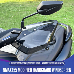 Parabrisas Personalizado para Manillar de Yamaha NMAX 2015-2026, Protector de Manos para Motocicleta NMAX155, Resistente al Viento y Cómodo - Product Image 6