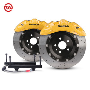 Rotor de freno de cerámica de carbono personalizado, disco de freno de cerámica de 390mm y 405mm para pinza Akebono 9N para <span class=keywords><strong>Mercedes</strong></span> Benz <span class=keywords><strong>AMG</strong></span> S63 SL63 CLS63 - Product Image 1