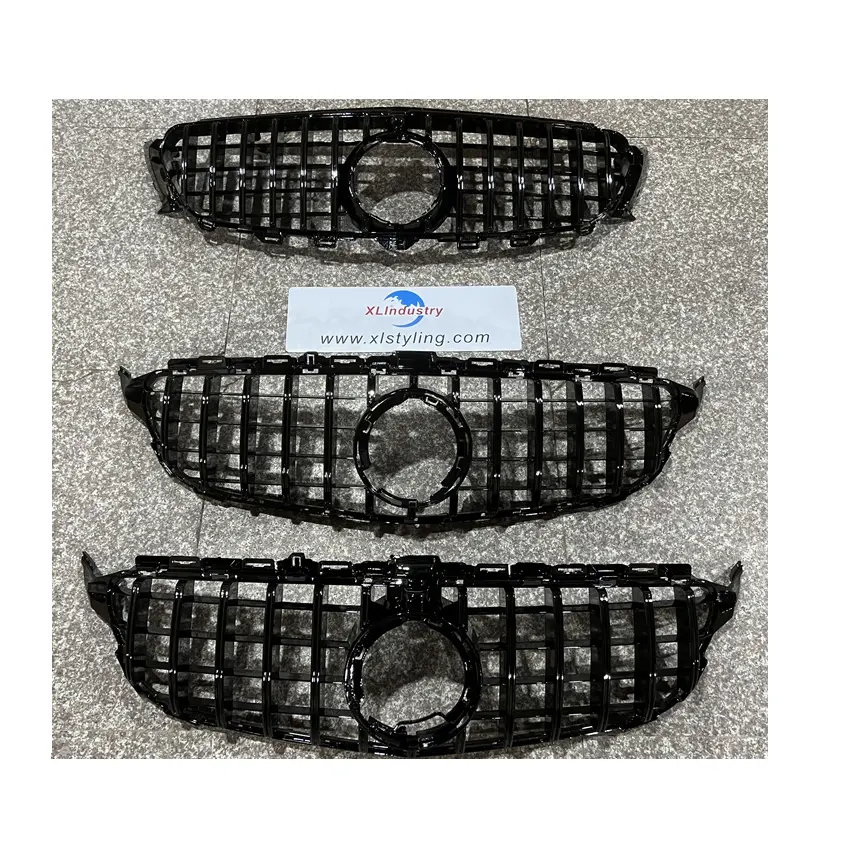 Car styling Facelift AMG Grill para Mercedes BENZ W205 2019 W213 Grilles