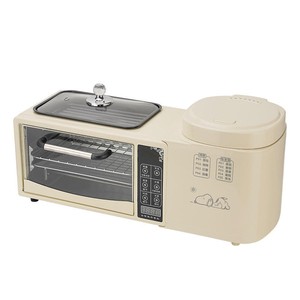 Machine à petit-déjeuner multifonctionnelle, machine à crêpes 600W avec commande par bouton tactile, plaque antiadhésive - Product Image 6
