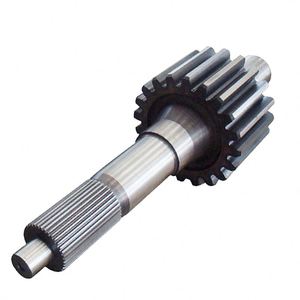 China brand DeYu factory <b>price</b> forged steel 42crmo large module transmission screw gear shaft - Product Image 1