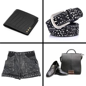 INKNOTE Sets Colors Metal Star Rivets Five Pointed Nails Garment Leather Tacks Studs And Spikes For Clothing Bags Belts Dog Collar - Product Image 5