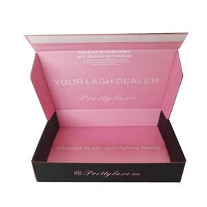 Boîte d'expédition auto-scellante à fermeture éclair adhésive facile à déchirer Stratification mate Revêtement UV Feuille Boîte d'emballage en carton Éponge postale Magasins - Product Image 1