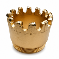 Foret de forage PDC de 76 mm, 93 mm, 112 mm, 133 mm, 152 mm pour le forage géothermique, burin PDC de haute qualité