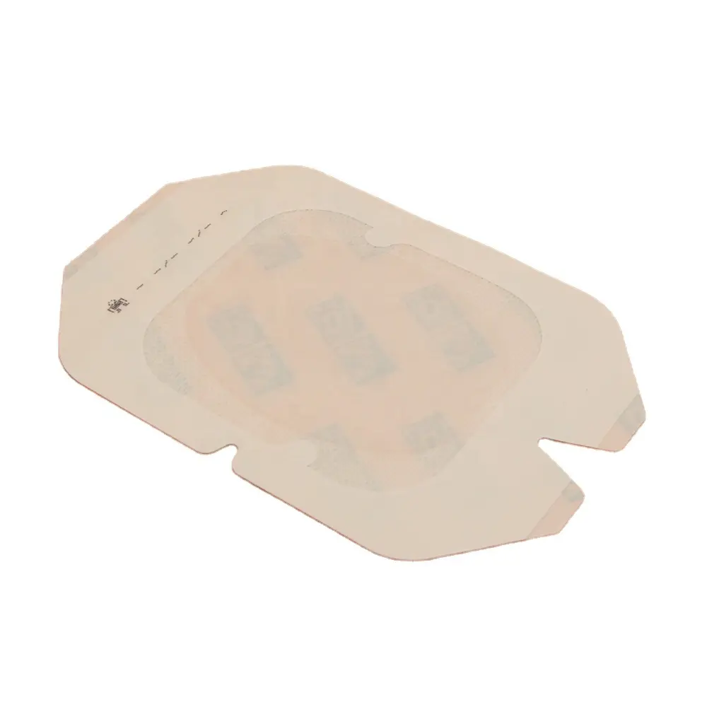 Iv Canule Dressing Medisch Transparant Semi-Permeabel Zelfklevend Verband Met Spunlace Niet-Geweven 10Cm X 12Cm