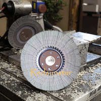 Disque abrasif en jute pour polisseuse automatique, 7"-17", pour le polissage de l'acier inoxydable, dureté moyenne, OEM