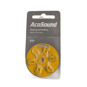 OTC A10 Zinco Air Alto Desempenho 312 Bateria de Aparelhos Auditivos <span class=keywords><strong>13</strong></span> para Aparelhos Auditivos Equipamento Auto Substituível 6 PCS Um Conjunto - Product Image 5
