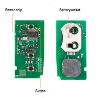 Llave Inteligente Universal Autel IKEYTY8A3AL IKEY de 3 Botones para Toyota, Compatible con la Máquina de Copia y Programación de Llaves de Auto Altra KM100 IM508S