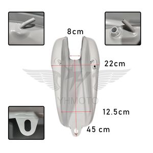 Tanque de combustible personalizado para motocicleta Simson SR 4-4 SR 4-3 SR 43 Sparrowhaw Sperber 1966 SR44 SR43 S51 S50 YHMOTO - Product Image 3