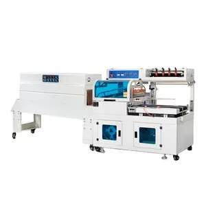Machine de scellage et de découpe automatique de type L Machine de scellage et d'emballage thermorétractable cosmétique