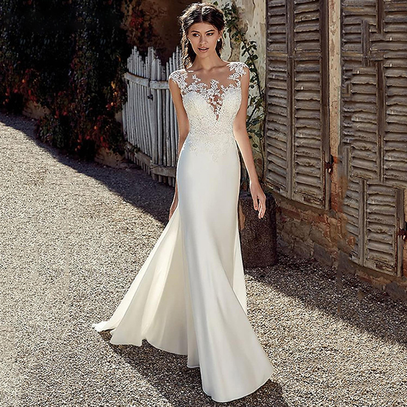 wedding dress fishtail backless LYNETTE Wedding Dress main image 0