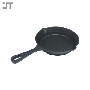 Juegos de Utensilios de Cocina Clásicos, Ollas y Sartenes de Hierro Fundido con Fondo Plano y Forma Redonda para Aceite Vegetal - Product Image 6