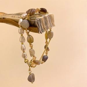 Bracelet Rhin Estone Temperament haut de gamme | Design rétro tout-match | Accessoires en gros - Product Image 4