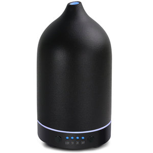Difusor de Aroma Eléctrico de Cerámica Portátil de 100 ml, Suministro Directo de Fábrica, 7 Colores de Luz LED, Humidificador Ecológico para el Hogar - Product Image 2