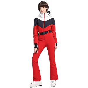 AQTQ moda invierno al aire libre cálido a prueba de viento monos para <span class=keywords><strong>mujer</strong></span> chaqueta de Snowboard pantalones de nieve y chaqueta impermeable conjunto de traje de esquí - Product Image 6