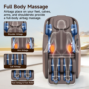 Hot Selling 3D-Multifunktions-Massagestuhl-SL Track USB-Aufladung Einstellbare Kräfte für Massen angebote im Home Office - Product Image 2