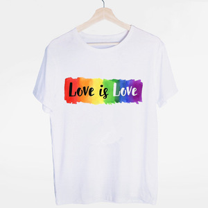 OEM Accept Gay Pride Design Print 100% Cotton Funny Mens Tshirt Lgbt T-Shirts Pride T Shirt Clothing In Apparel - Product Image 6