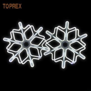 Hopping Mall decor <span class=keywords><strong>2023</strong></span> LED Luz de copo de nieve grande adornos colgantes - Product Image 2