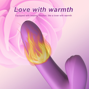 <span class=keywords><strong>Vibrador</strong></span> Anal Eléctrico con Chorro de Agua y Calefacción, Limpiador Secreto Vibrante, Botella de Lavado y Palo de Masaje Divertido - Product Image 4