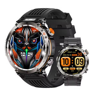 HT30 Интеллектуальный HD Круглый Большой экран 600 мАч прожектор компас оценочная лампа точный алгоритм движения умные часы - Product Image 1