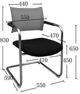 Muebles escolares modernos y duraderos, silla para estudiantes, asiento acolchado ajustable, pasamanos de acero inoxidable, diseño delicado, plástico AHL - Product Image 6