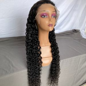 Peluca Frontal Rizada con Encaje Transparente, Nudos Pequeños, Grado 11A, Alta Calidad, Alta Densidad, Peluca Frontal Completa, Peluca de Ensueño, Cabello Rizado Español - Product Image 2