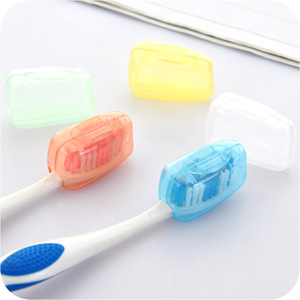 Travel Toothbrush Cover Plastic Case For Outdoor Use Disposable Toothbrush Sleeve With Bristle Protection - Product Image 3