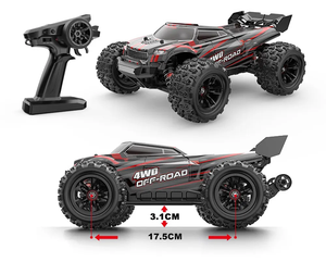 Voitures RC MJX 16209 MJX 16208/16210 Hyper <span class=keywords><strong>Go</strong></span> 68 km/h, voitures RC brushless 1/<span class=keywords><strong>16</strong></span>, monster truck RC haute vitesse, 4 roues motrices, voiture de course tout-terrain - Product Image 3