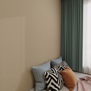 Tissu mural sans couture effet pierre en relief glacé, 2,85 m de large, imperméable, pour projets hôteliers et décoration intérieure # série artistique - Product Image 6
