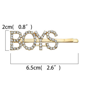 Venta al por mayor del alfabeto inglés de horquillas para niñas mujer alta calidad DIY de accesorios para el cabello - Product Image 6