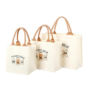 Bolsa de Lona Tridimensional con Logotipo Personalizado - Bolsa de Regalo Reutilizable, Plegable y Ecológica - Product Image 1