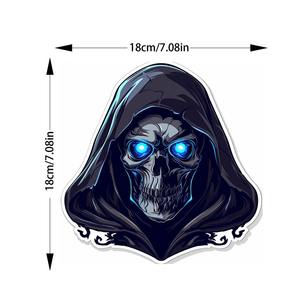 Pegatinas Automotrices Premium de Halloween con Diseño de Fantasma para Coche y Motocicleta, para Disimular Arañazos - Product Image 6