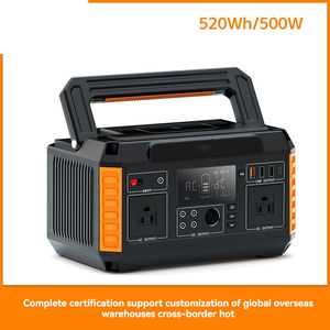 Banque d'alimentation extérieure personnalisée 500W grande capacité 220V stockage d'énergie portable <span class=keywords><strong>camping</strong></span> transfrontalier haute puissance - Product Image 3