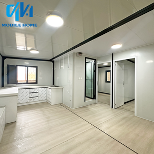 Maison conteneur préfabriquée moderne et extensible de 40/20 pieds, prête à l'emploi, 2, 3, 4 ou 5 chambres, villa préfabriquée, maison portable - Product Image 3