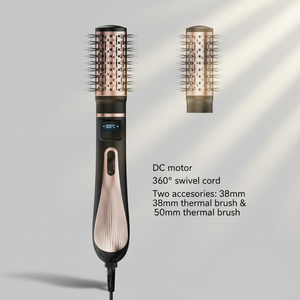 <span class=keywords><strong>Brosse</strong></span> <span class=keywords><strong>Soufflante</strong></span> Professionnelle Chauffante pour Coiffure, Sèche-Cheveux, Peigne Chauffant, Fer Plat Chauffant, Fer à Boucler Rotatif, <span class=keywords><strong>Brosse</strong></span> Sèche-Cheveux Haute Vitesse pour Salon - Product Image 3
