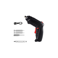 Perceuse à percussion de type pistolet à couple élevé, mini perceuse à main sans fil à batterie au lithium, tournevis électrique multifonction