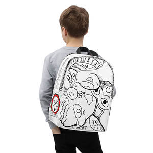 Cómics IW # Mochila Moderna Minimalista para PC, con Correa de Transporte Cómoda de Poliéster y Cierre de Cordón - Product Image 2