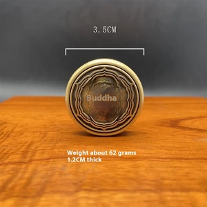 Zen Buddha Adult EDC Fidget Spinner Antistress Hand Spinner Cadeau pour garçons Outil de soulagement du stress et de l'anxiété - Product Image 3