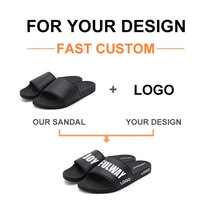 Chaussons personnalisés sur mesure pour hommes, faible MOQ, sandales imperméables multicolores, articles de voyage pour détaillants de chaussures