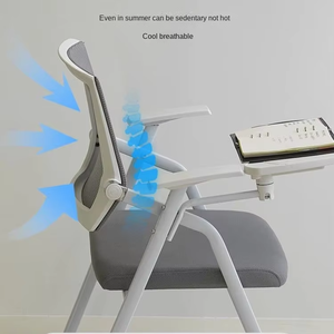 <span class=keywords><strong>Silla</strong></span> de entrenamiento plegable con tablero de mesa <span class=keywords><strong>Silla</strong></span> de reunión con <span class=keywords><strong>silla</strong></span> de <span class=keywords><strong>escritorio</strong></span> - Product Image 5