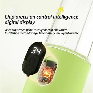 Licuadora Portátil al por Mayor para Deportes al Aire Libre, Vaso USB para Batidos y Alimentos, Ideal para Cítricos - Product Image 5
