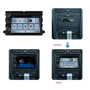 Henmall 7 "lecteur DVD de voiture Android pour Ford <span class=keywords><strong>F500</strong></span> Focus Fusion Expedition F150 F250 Escape Edge Mustang Explorer lecteur DVD - Product Image 3