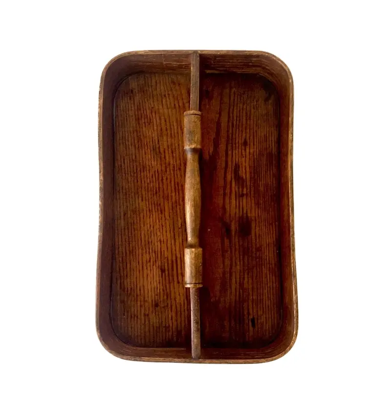 JUNJI posate divise vassoio in legno vassoio in legno delicato e semplice vassoio in legno Vintage